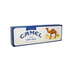 КЭМЕЛ БЛЮ (МЯГКАЯ ПАЧКА, США) - CAMEL BLUE (SOFT, USA)