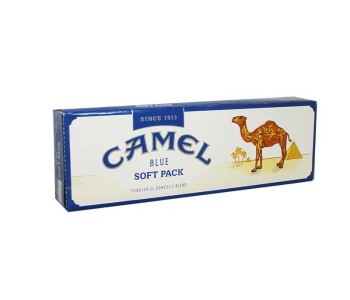 КЭМЕЛ БЛЮ (МЯГКАЯ ПАЧКА, США) - CAMEL BLUE (SOFT, USA)