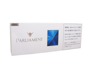 ПАРЛАМЕНТ АКВА БЛЮ 100ММ (ЯПОНИЯ) - PARLIAMENT AQUA BLUE 100'S (JAPAN)